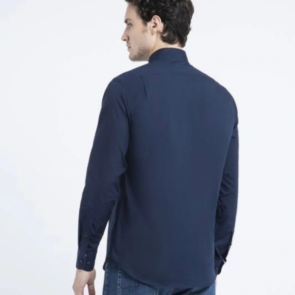 Paul & Shark Yachting Men’s Cotton Poplin Button Down Shirt - Picture 2 of 9